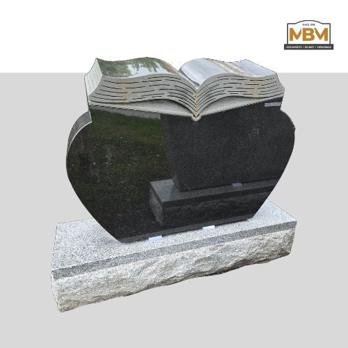 SOLD - Book Top Upright Monument (D26)