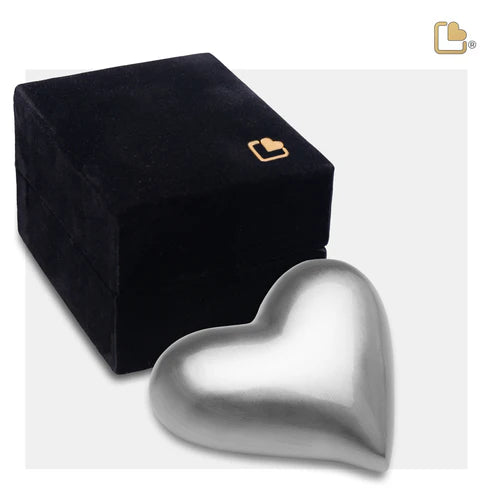 Brushed Pewter (Keepsake Heart)