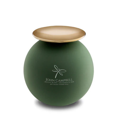 Crescent™ Sphere Sage Green & Brushed Gold (Adult)*