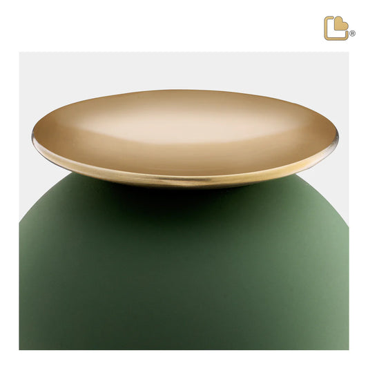 Crescent™ Sphere Sage Green & Brushed Gold (Adult)*