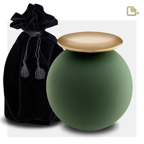Crescent™ Sphere Sage Green & Brushed Gold (Adult)*