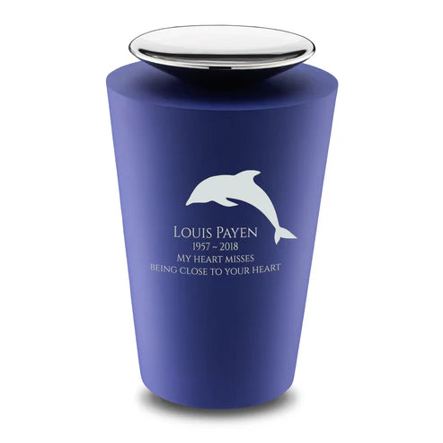 Crescent™ Tall Navy & Polished Silver (Adult)*