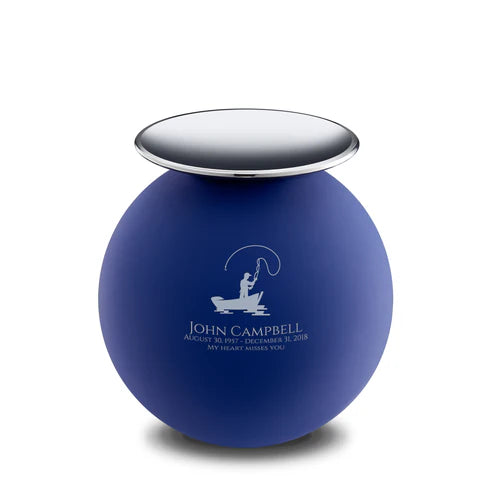 Crescent™ Sphere Navy & Polished Silver (Adult)*