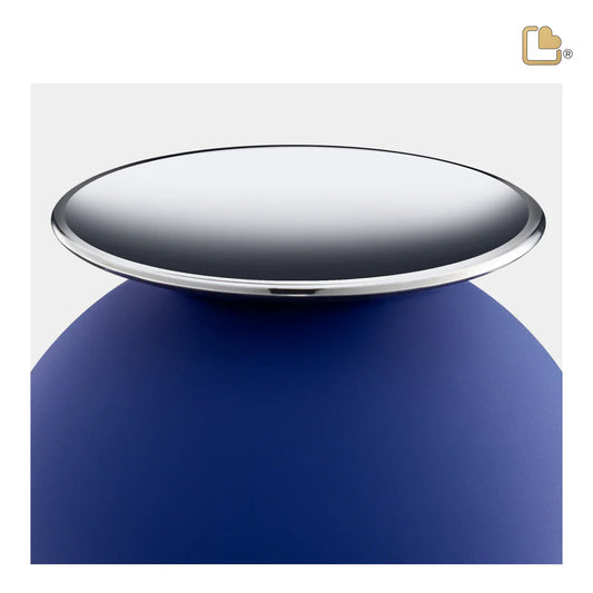 Crescent™ Sphere Navy & Polished Silver (Adult)*