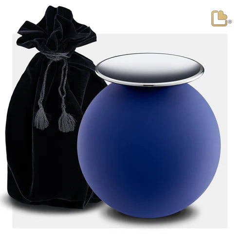 Crescent™ Sphere Navy & Polished Silver (Adult)*