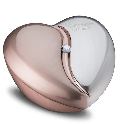 HeartFelt™ Brushed Rose Gold w/Crystal (Adult)*