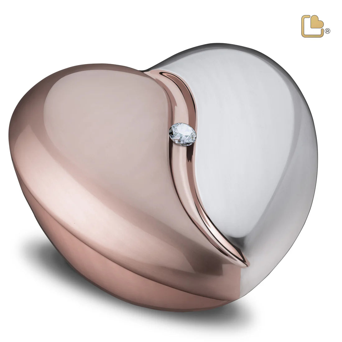 HeartFelt™ Brushed Rose Gold w/Crystal (Adult)*