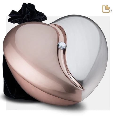 HeartFelt™ Brushed Rose Gold w/Crystal (Adult)*