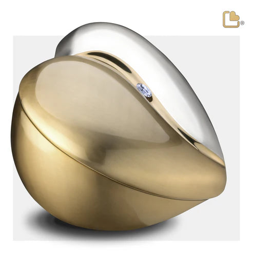 HeartFelt™ Brushed Gold w/Crystal (Adult)*