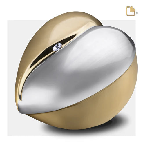 HeartFelt™ Brushed Gold w/Crystal (Adult)*