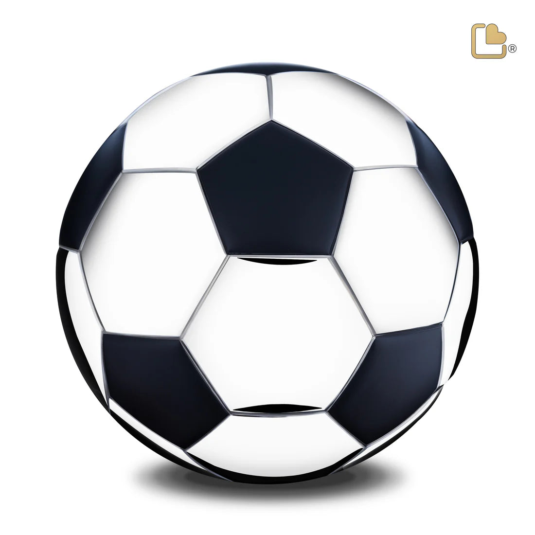 Soccer Ball Polished Silver (Adult)*