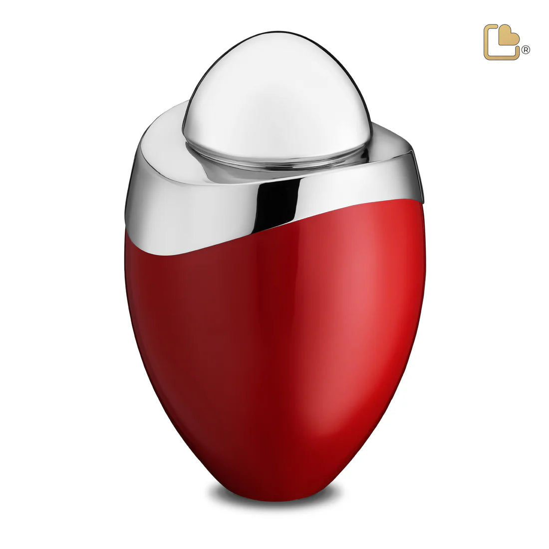 Amore™ Red & Polished Silver (Adult)*