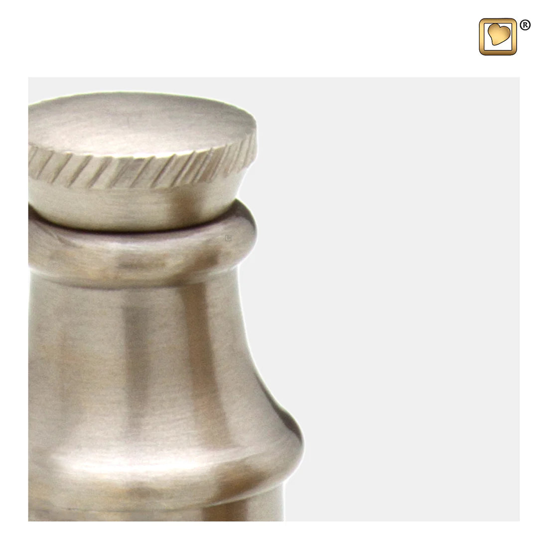 Brass Committal Sander (Pewter)