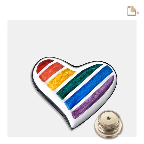 Pride Rainbow (Keepsake Heart)
