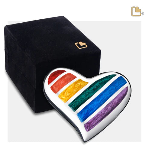 Pride Rainbow (Keepsake Heart)