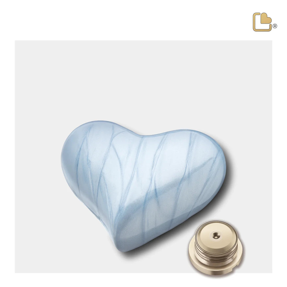 Pearl Blue (Keepsake Heart)