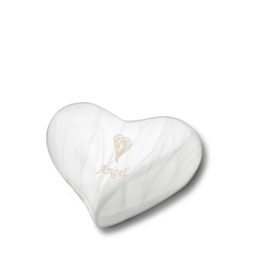 Pearl White (Keepsake Heart)
