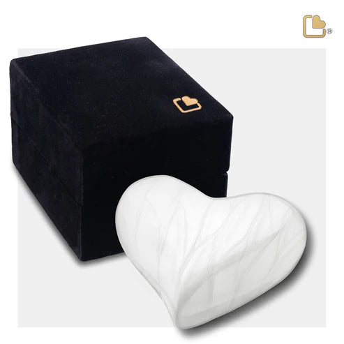 Pearl White (Keepsake Heart)
