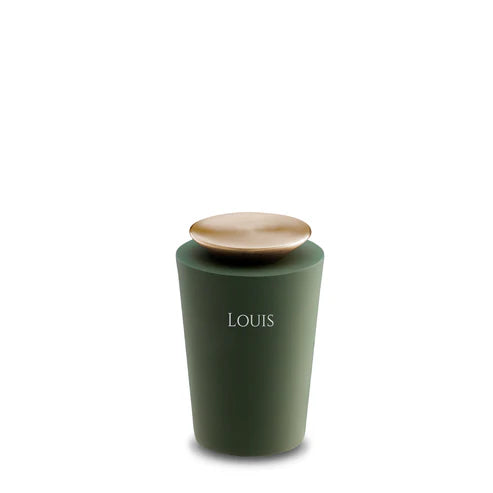 Crescent™ Tall Sage Green & Brushed Gold (Keepsake)*