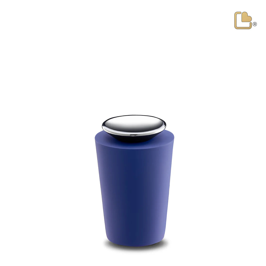 Crescent™ Tall Navy & Polished Silver (Keepsake)*