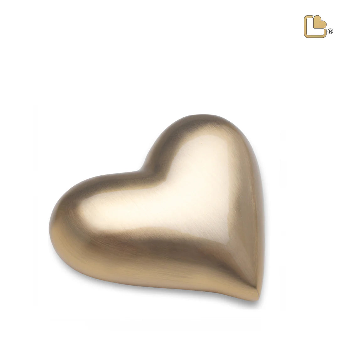Brushed Gold (Keepsake Heart)