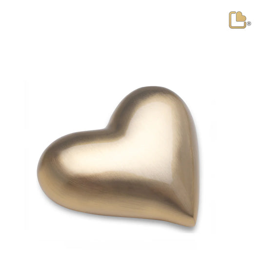 Brushed Gold (Keepsake Heart)