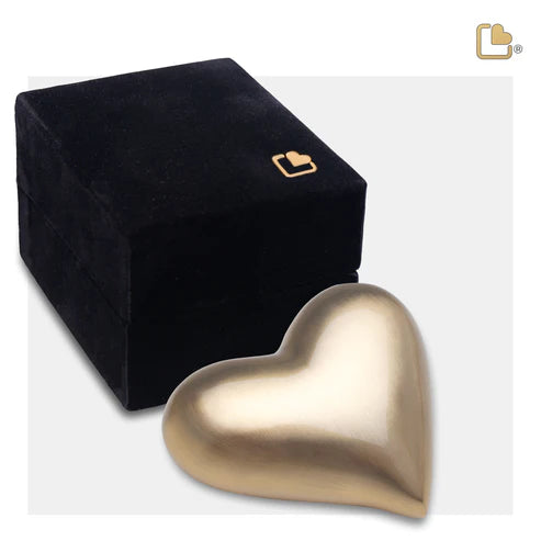 Brushed Gold (Keepsake Heart)