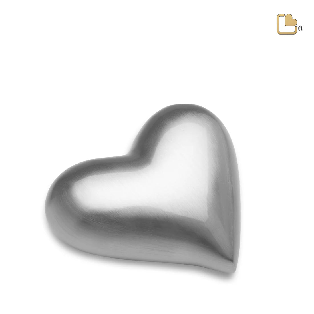 Brushed Pewter (Keepsake Heart)