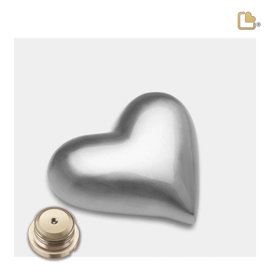 Brushed Pewter (Keepsake Heart)