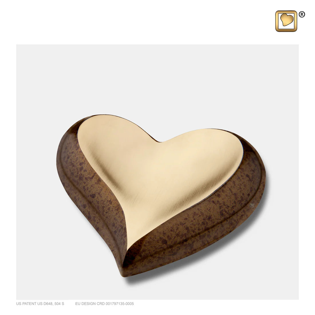 Speckled Auburn (Keepsake Heart)