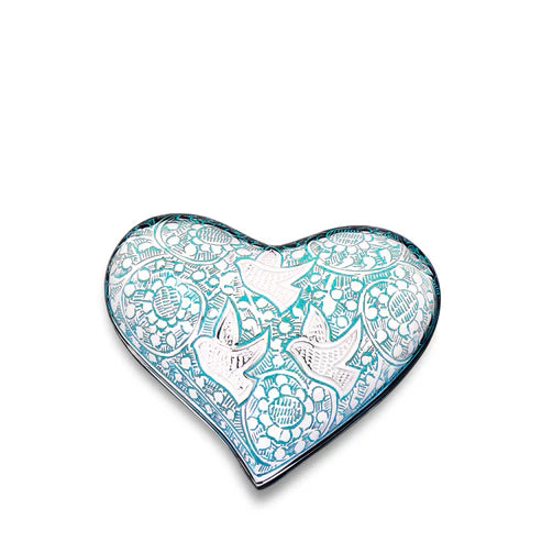 Soaring Doves (Keepsake Heart)