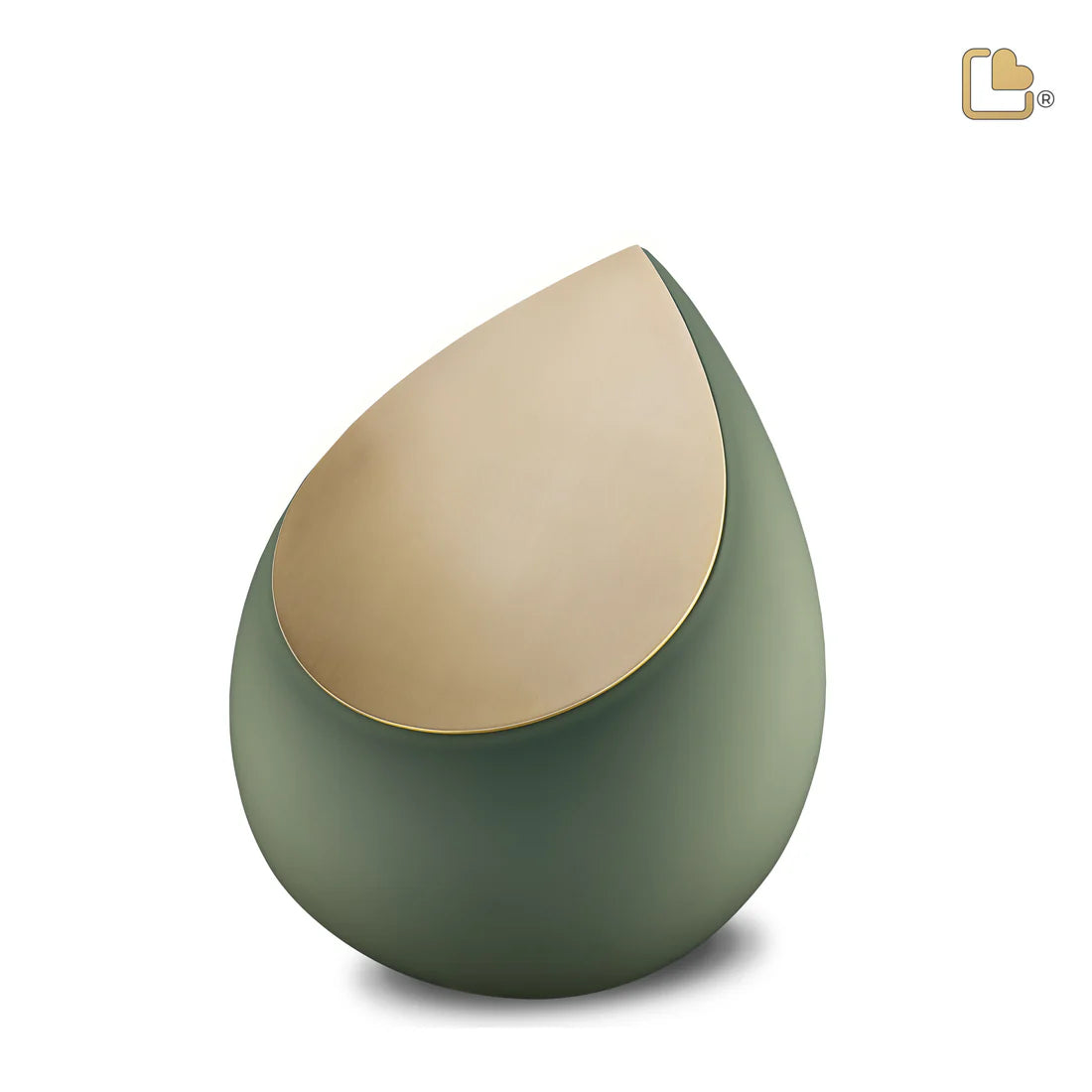 Drop™ Sage Green & Brushed Gold (Medium)*
