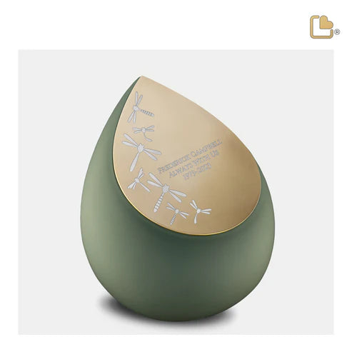 Drop™ Sage Green & Brushed Gold (Medium)*