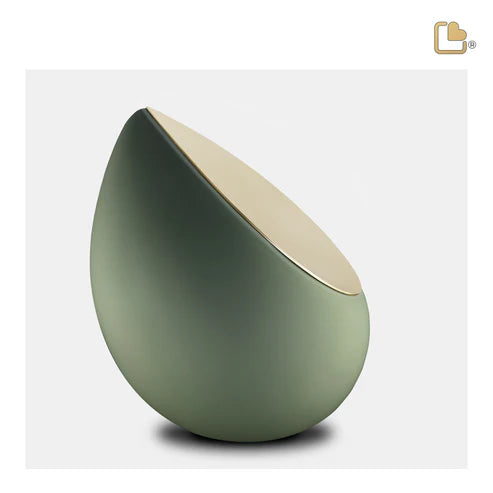Drop™ Sage Green & Brushed Gold (Medium)*