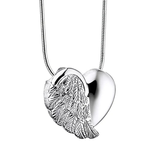 Pendant: LoveWings - Rhodium Plated