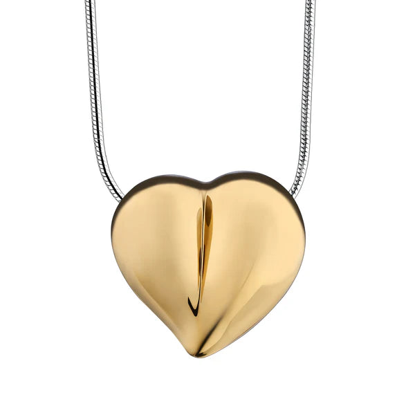 Pendant: LoveHeart - Gold Vermeil