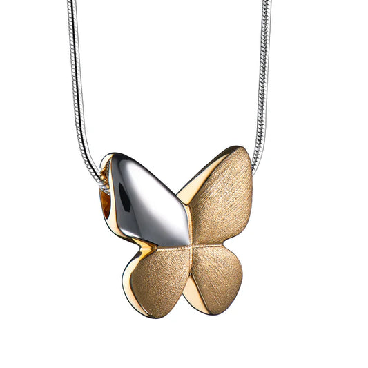 Pendant: Butterfly - Gold Vermeil Two Tone