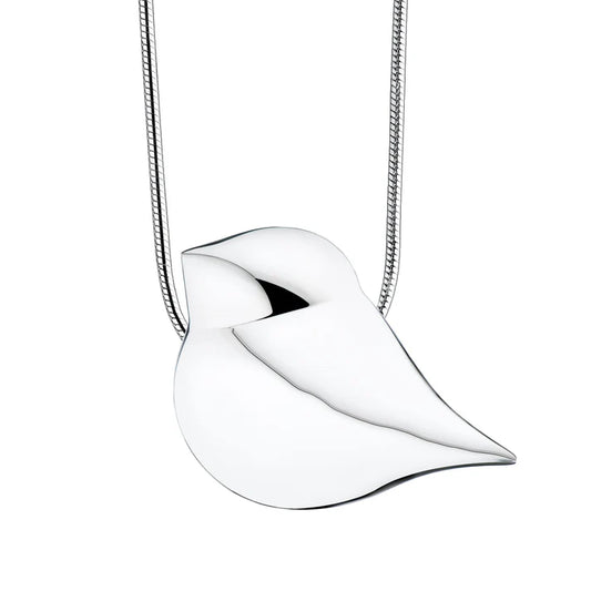 Pendant: SoulBird - Rhodium Plated