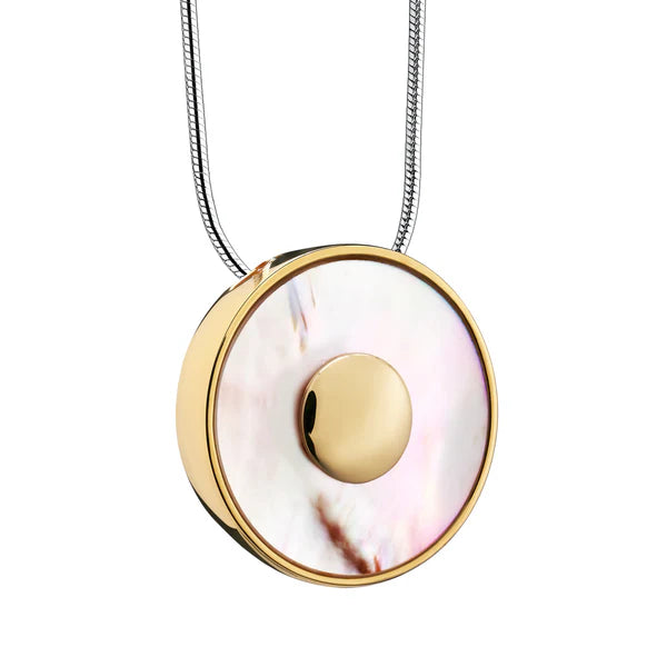 Pendant: Mother of Pearl - Gold Vermeil