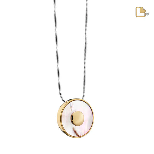 Pendant: Mother of Pearl - Gold Vermeil