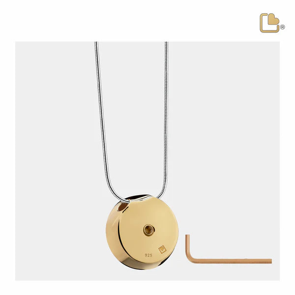 Pendant: Mother of Pearl - Gold Vermeil