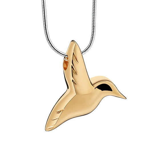 Pendant: Hummingbird - Gold Vermeil