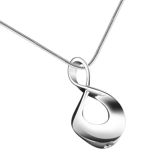 Pendant: Infinity - Rhodium Plated