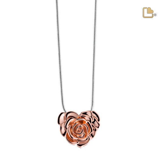 Pendant: LoveRose - Rose Gold Vermeil