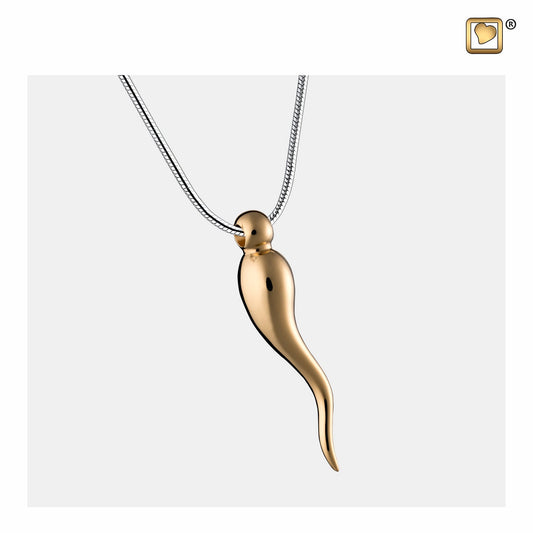 Pendant: Italian Horn - Gold Vermeil - PD1521