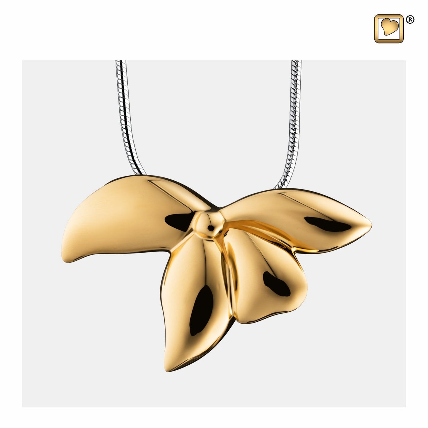 Pendant: Orchid - Gold Vermeil - PD1540
